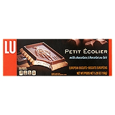 LU Petit Écolier Milk Chocolate European Biscuits, 2 count, 5.29 oz