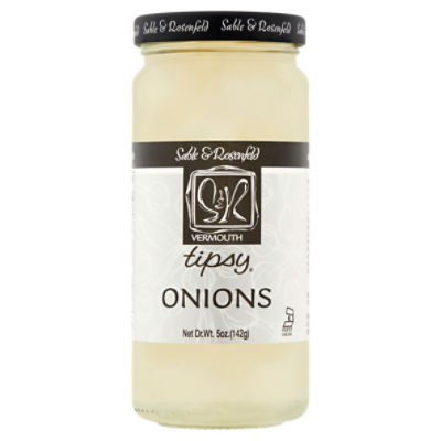 Sable & Rosenfeld Vermouth Tipsy Onions, 5 oz