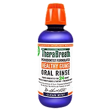 Therabreath Clean Mint Healthy Gums Oral Rinse, 16 fl oz