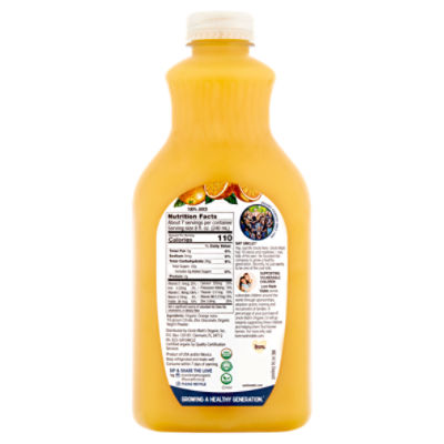 Uncle matt's hotsell organic orange juice