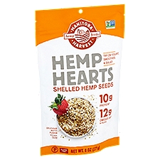 Manitoba Harvest Hemp Foods Hemp Hearts, Shelled Hemp Seeds, 8 Ounce