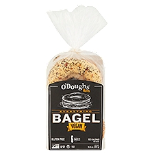 O'Doughs Thins Everything Bagel, 6 count, 10.6 oz