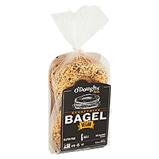 O'Doughs Bagel Thins Everything, 6 Each