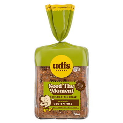 Udi's Seed the Moment Artisan-Style Bread, 24 oz