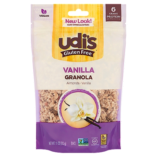 Udi's Gluten Free Vanilla Granola, 11 oz