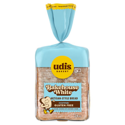 Udi's Bakehouse White Artisan-Style Bread, 24 oz