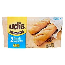 Udi's Gluten Free French Baguettes, 2 count, 8.4 oz