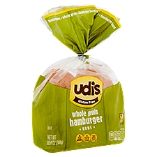 Udi's Gluten Free Whole Grain Hamburger Buns, 10.8 oz