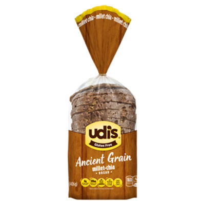 Udi's Gluten Free Ancient Grain Millet-Chia Bread, 14.3 oz