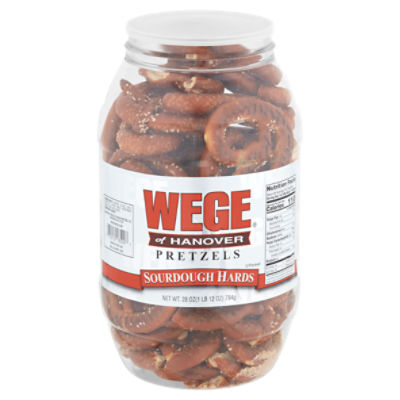 WEGE of Hanover Sourdough Hards Pretzels, 28 oz