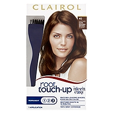 Clairol Root Touch-Up 4G Matches Dark Golden Brown Shades Permanent Haircolor, 1 application
