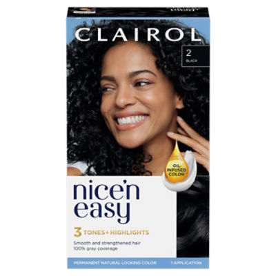 Clairol Nice N Easy 2 Black Hair Color