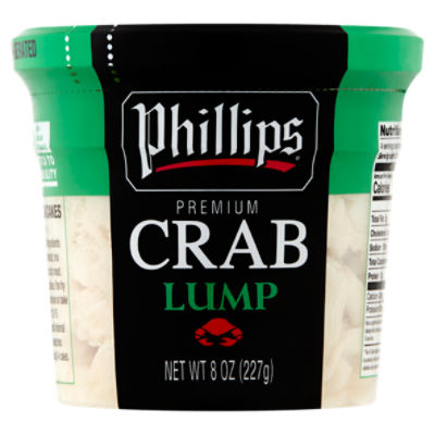 Phillips Premium Crab Lump, 8 oz