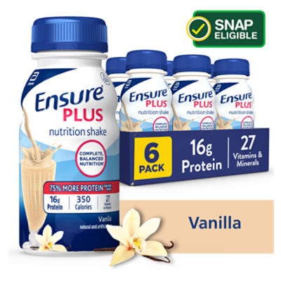 Ensure Plus Nutrition Shake Liquid Vanilla