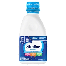 Similac Advance OptiGro Milk-Based Infant Formula with Iron, 0-12 Months, 32 fl oz