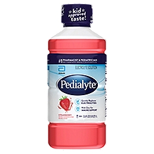 Pedialyte Classic Electrolyte Solution Liquid Strawberry