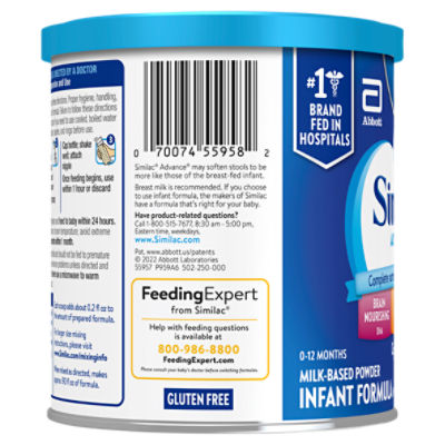 Similac advance 2024 formula milk