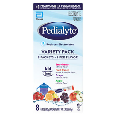 Pedialyte Classic Electrolyte Solution Powder Variety