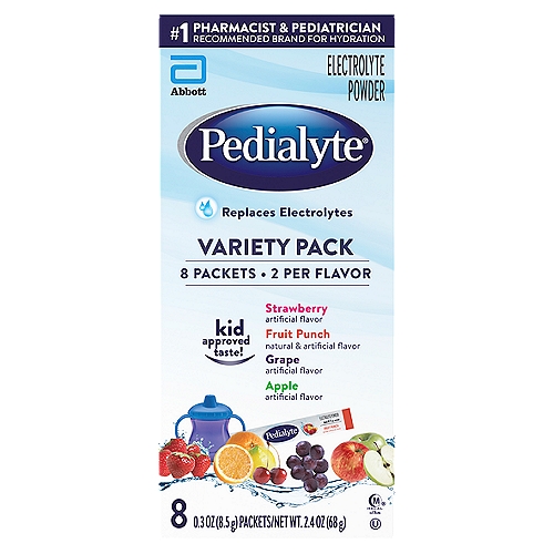 Pedialyte Classic Electrolyte Solution Powder Variety