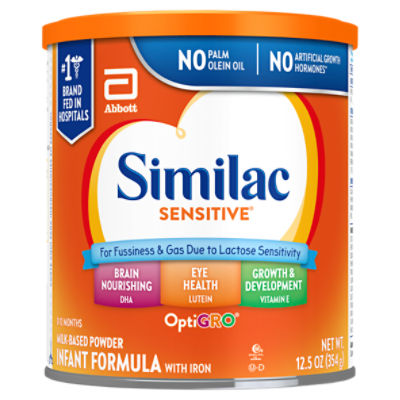 Similac Sensitive Infant Formula Powder Unflavored