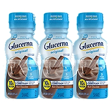 Glucerna Diabetes Nutritional Shake Rich Chocolate, 48 Fluid ounce