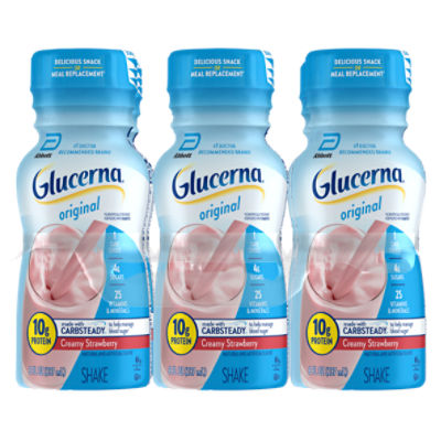 Glucerna - Nutrition Shake Liquid Creamy Strawberry