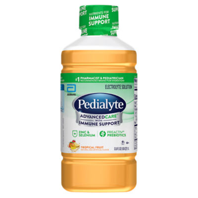 Pedialyte AdvancedCare Tropical Fruit, Electrolyte Solution