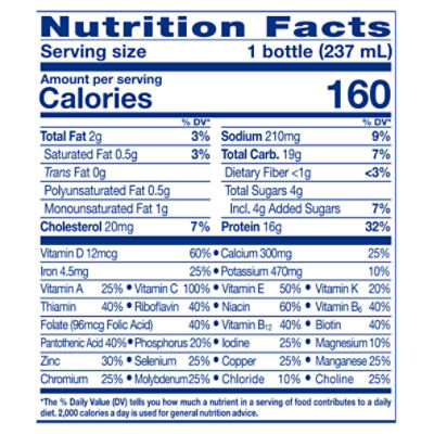 Ensure Strawberry High Protein Nutrition Shake, 8 fl oz