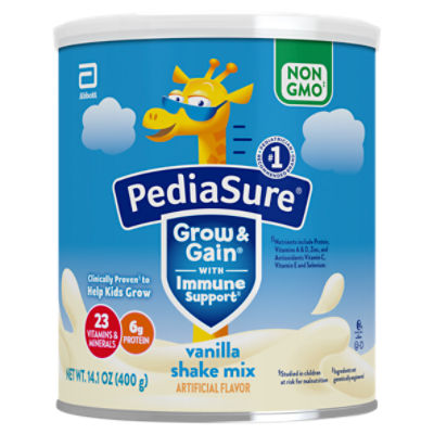 PediaSure Grow & Gain NonGMO Nutrition Shake Powder Vanilla