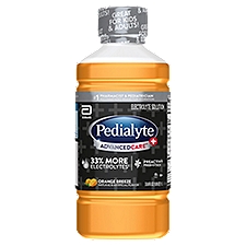 Pedialyte AdvancedCare+ Orange Breeze Electrolyte Solution, 33.8 fl oz