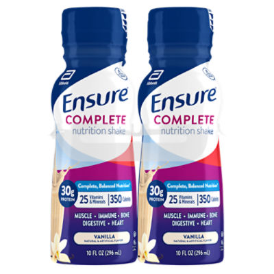 Ensure Complete Vanilla Nutrition Shake, 10 fl oz