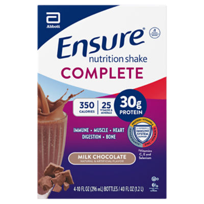 Ensure Complete Nutrition Shake Liquid Chocolate, 40 Fluid ounce