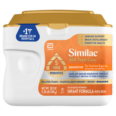 Similac Sensitive Infant Formula Powder, 20.1 oz