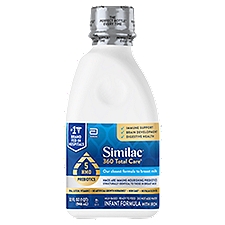 Similac 360 Total Care Milk-Based Infant Formula with Iron, 32 fl oz