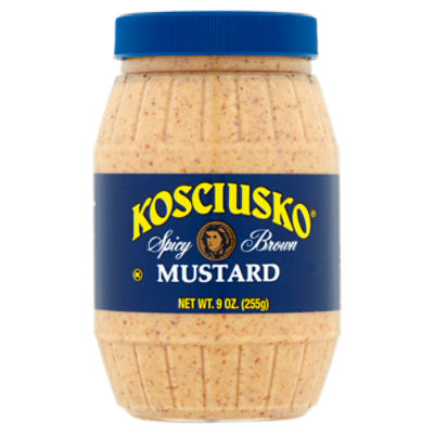 Kosciusko The Original Spicy Brown Mustard, 9 oz