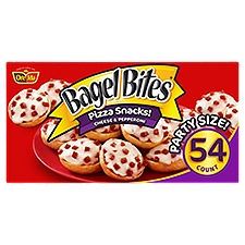 Bagel Bites Cheese & Pepperoni Mini Pizza Bagel Frozen Snacks, 54 ct Box