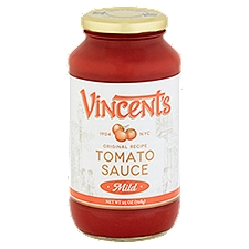 Vincent's Mild, Tomato Sauce, 25 Ounce