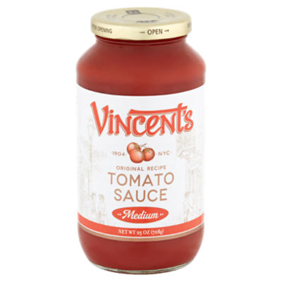 Vincent's Medium Tomato Sauce, 25 oz