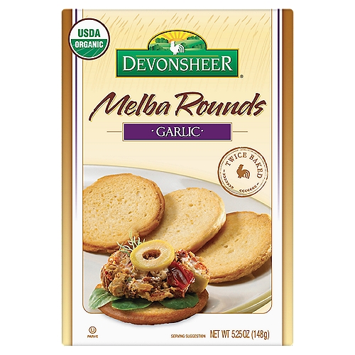 Devonsheer Garlic Melba Rounds, 5.25 oz