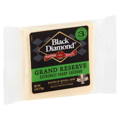 Black Diamond Grand Reserve Extremely Sharp Cheddar Cheese, 6 oz Fairway