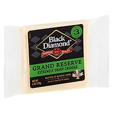 Black Diamond Grand Reserve Extremely Sharp Cheddar Cheese, 6 oz