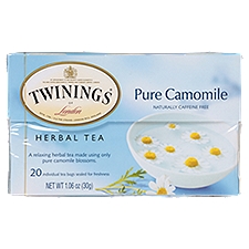 Twinings of London Pure Camomile Herbal Tea Bags, 20 count, 1.06 oz, 1.06 Ounce