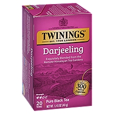 Twinings of London Darjeeling 100% Pure Black Tea Bags, 20 count, 1.41 oz, 1.41 Ounce
