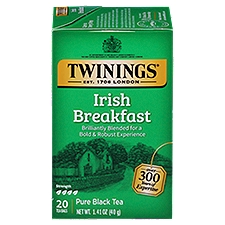 Twinings Irish Breakfast Pure Black Tea 20 Tea Bags