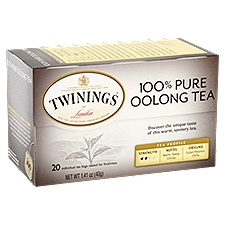 Twinings of London 100% Pure Oolong Tea Bags, 20 count, 1.41 oz