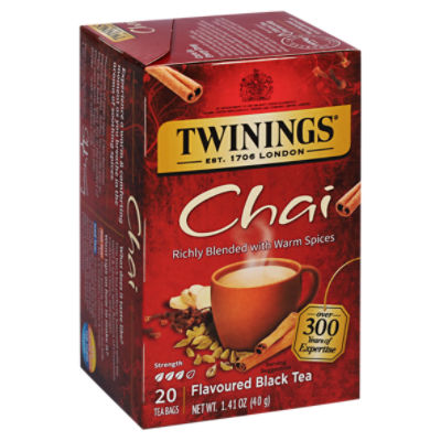 Twinings Flavoured Chai Black Tea 20 ea Fairway