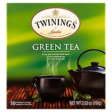 Twinings of London Green, Tea Bags, 3.53 Ounce