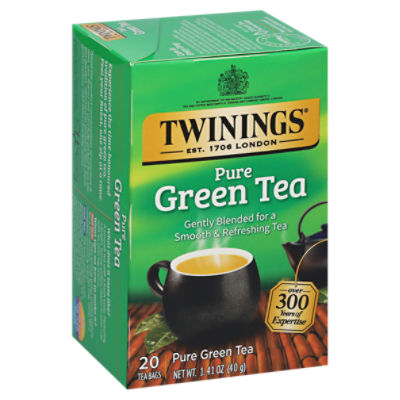 Twinings Green Decaffeinated Tea Bags - 20/Box