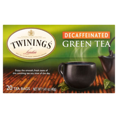 Twinings of London Decaffeinated Green Tea Bags, 20 count, 1.41 oz