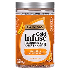 Twinings Cold Infuse Mango & Passionfruit Flavoured Cold Water Enhancer, 12 count